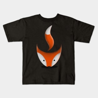 coffee fox Kids T-Shirt